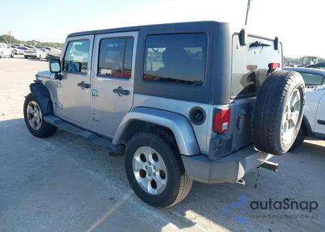 2015 Jeep Wrangler Unlimited Sahara z USA, uszkodzony, nr VIN 1C4BJWEGXFL603690